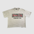 Always Moving Forward Oversized Grey Tee
