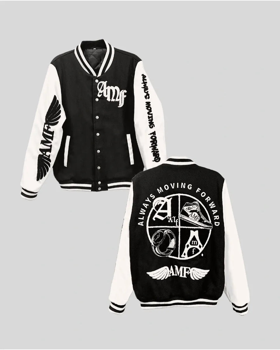 Progression Always Moving Forward Letterman Jacket